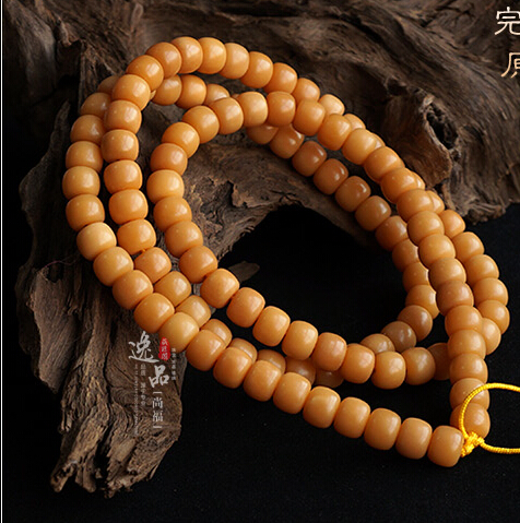 9MM 108 Bodhi Root Beads Prayer Beads Bracelet